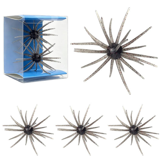 Simulation Sea Urchin Bait, 2026 Upgraded Sea Urchin Shape Fishing Lure, Versatile Soft Bait for Bass Fishing, Durable TPR Material Swimbait for Lake Fishing