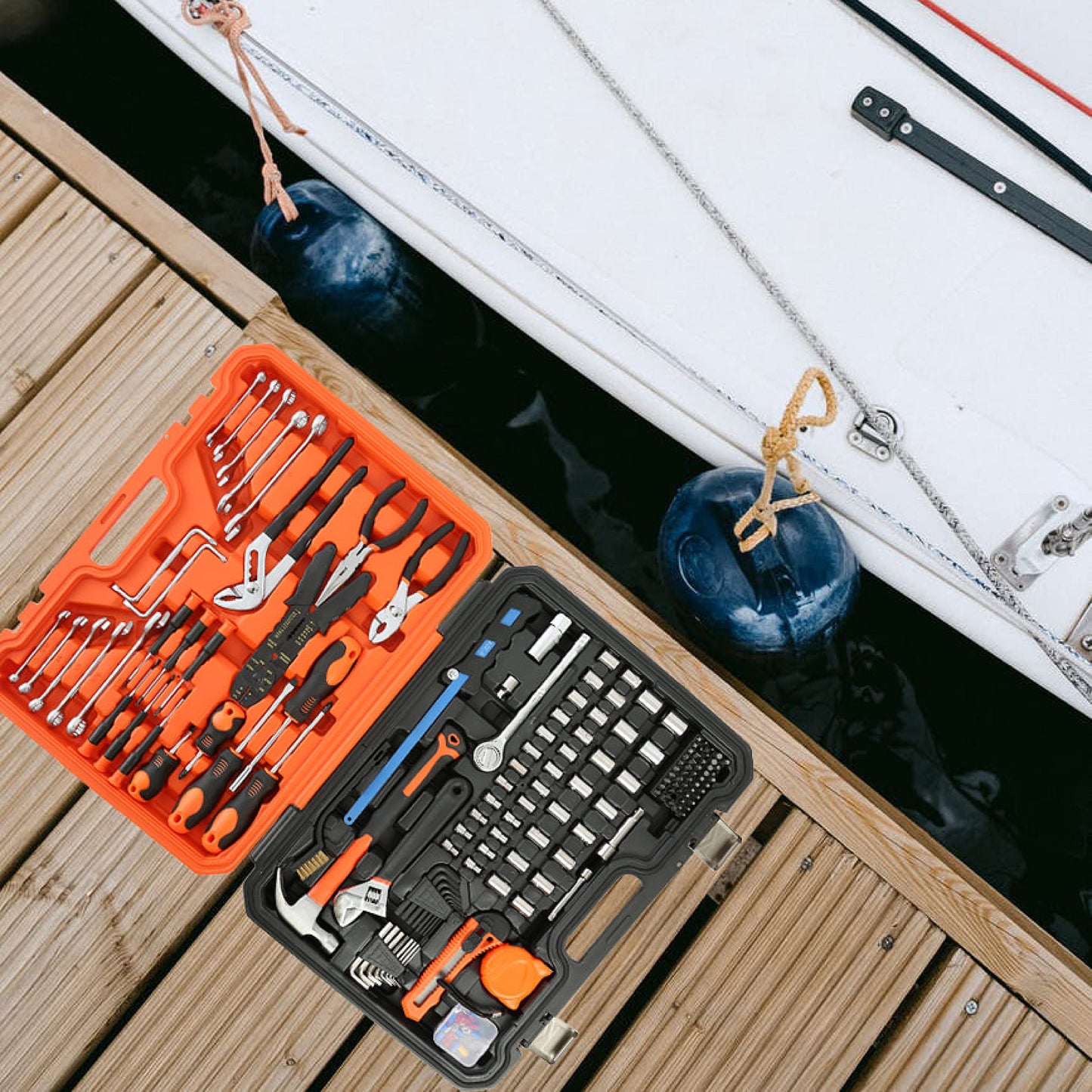 Great Neck MS125 125 Piece Marine Tool Set