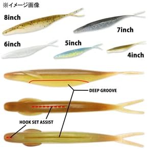 depth sakamata shad 8" 20: watermelon pro blue