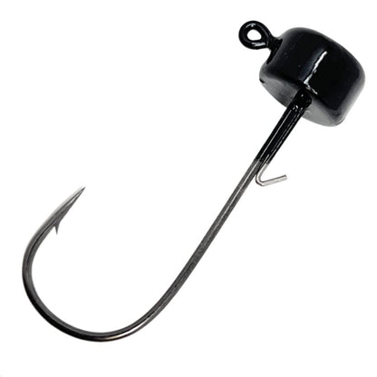 Reaction Tackle Ned Rig Jig Heads - Mushroom Jig Head Shroom jigs, Bass Fishing Lures, Fishing Tackle Finesse Jig Fishing Hooks (25-Pack Kit)