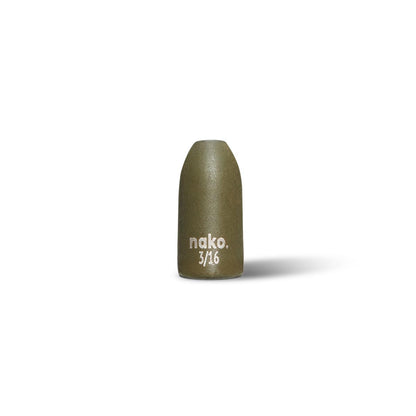 Nako Tungsten Bullet Weights for Fishing