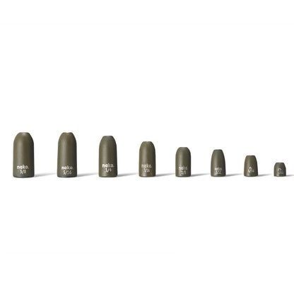 Nako Tungsten Bullet Weights for Fishing