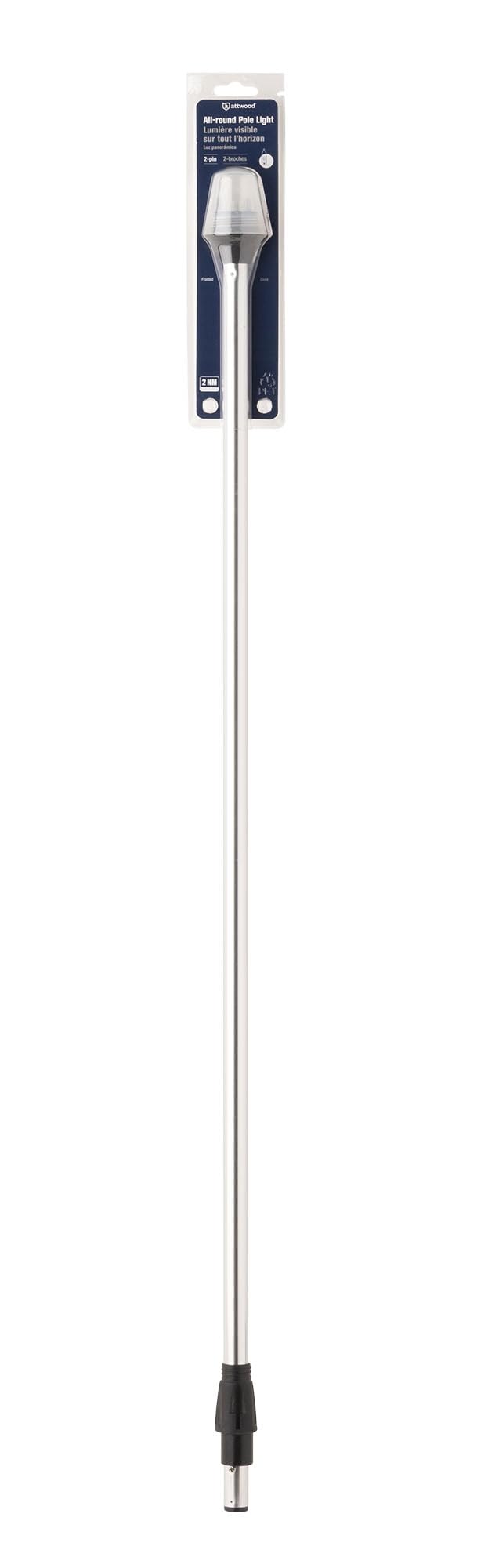 Attwood Traditional Style All-Round Frosted Navigation Light