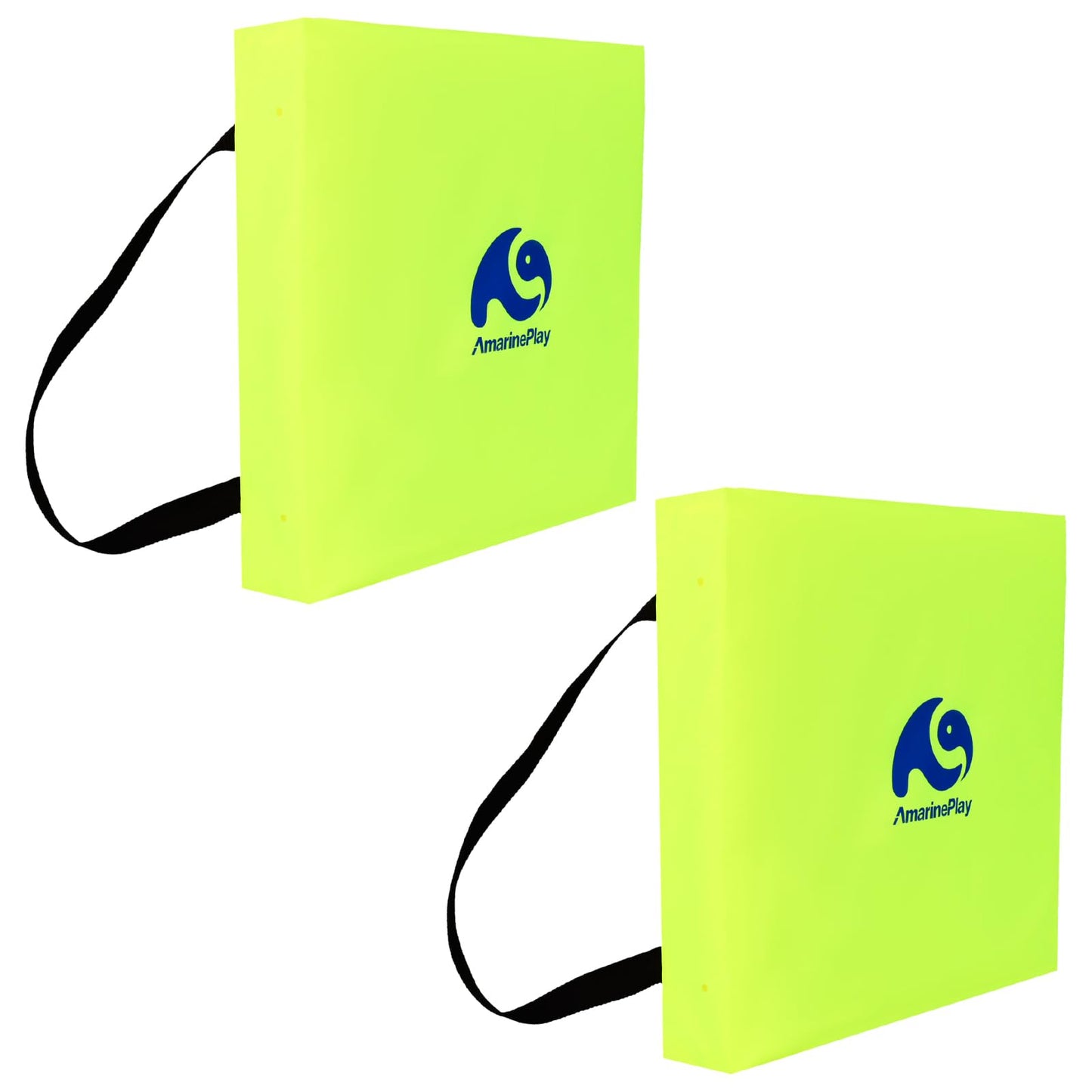 2 Pack Throwable Flotation Cushion, USCG Approved Type IV PFD Boat Throw Seat Cushion Life Preserver