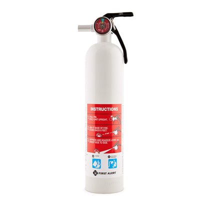First Alert Fire Extinguisher | Marine Fire Extinguisher, White, FE1A10GR, 1-Pack, 14"
