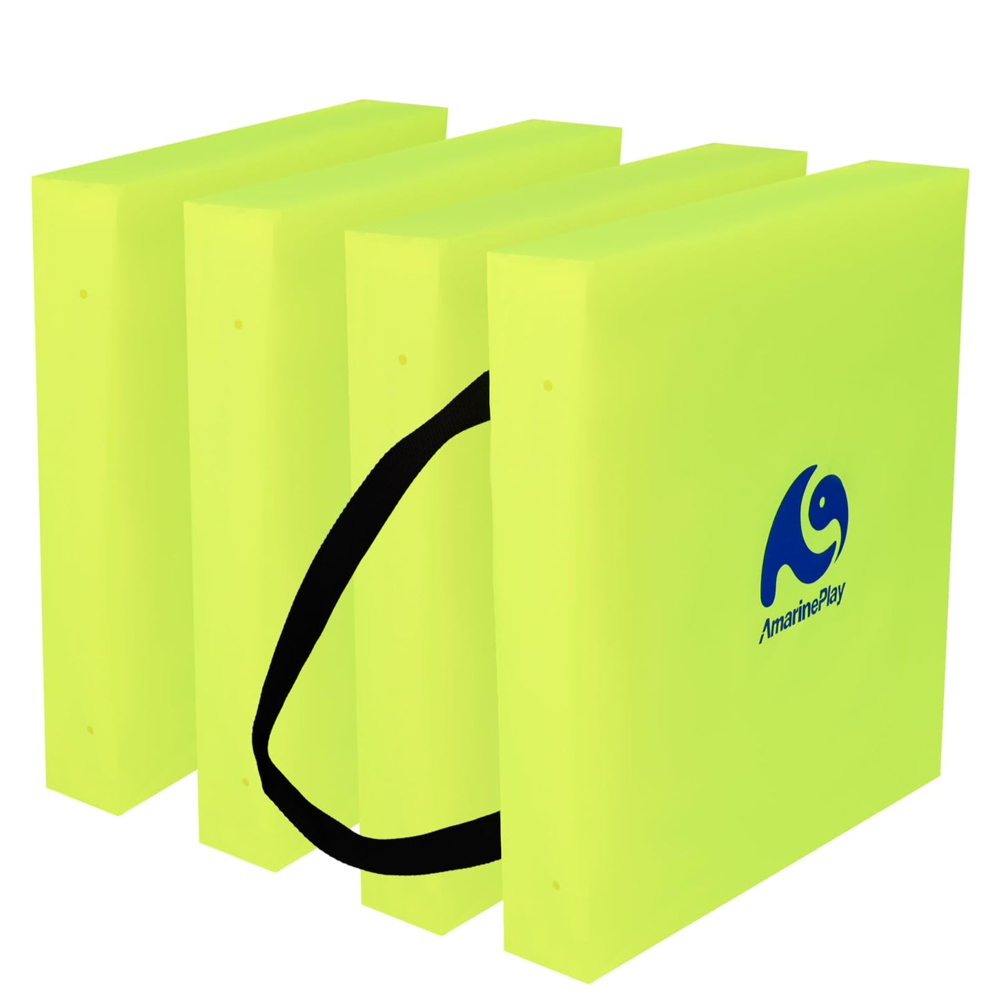 2 Pack Throwable Flotation Cushion, USCG Approved Type IV PFD Boat Throw Seat Cushion Life Preserver