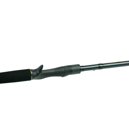 6th Sense – Movement Series Casting Rod – Bass Fishing Rod with Great Parabolic Bend – 24-Ton Carbon, 6'9" to 7'11"