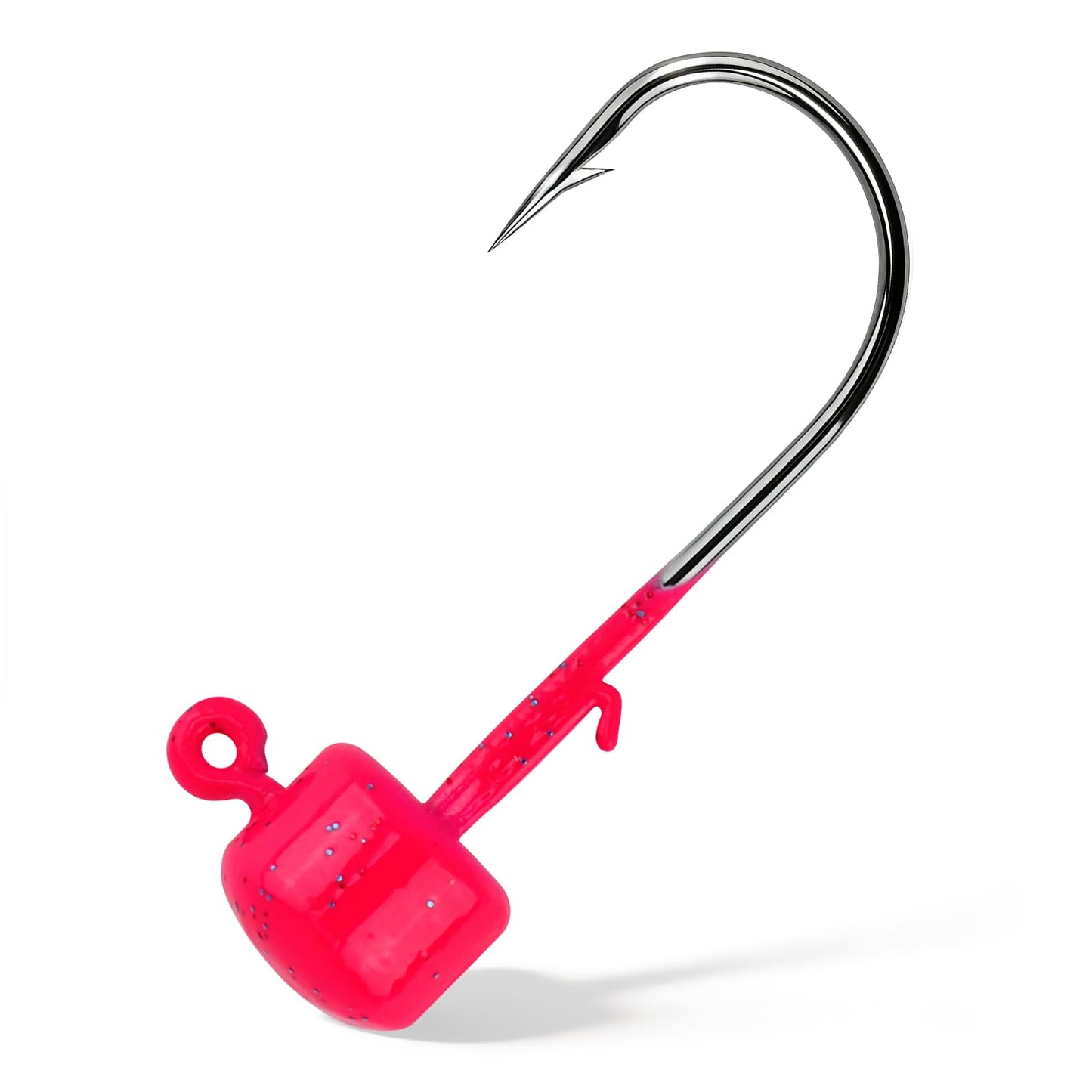 Dr.Fish 10 Pack Ned Rig Jig Heads Mushroom Finesse Jig Heads for Soft Lures Bass Fishing Hooks Swimbait Worms Trout Panfish Catfish Freshwater Fishing