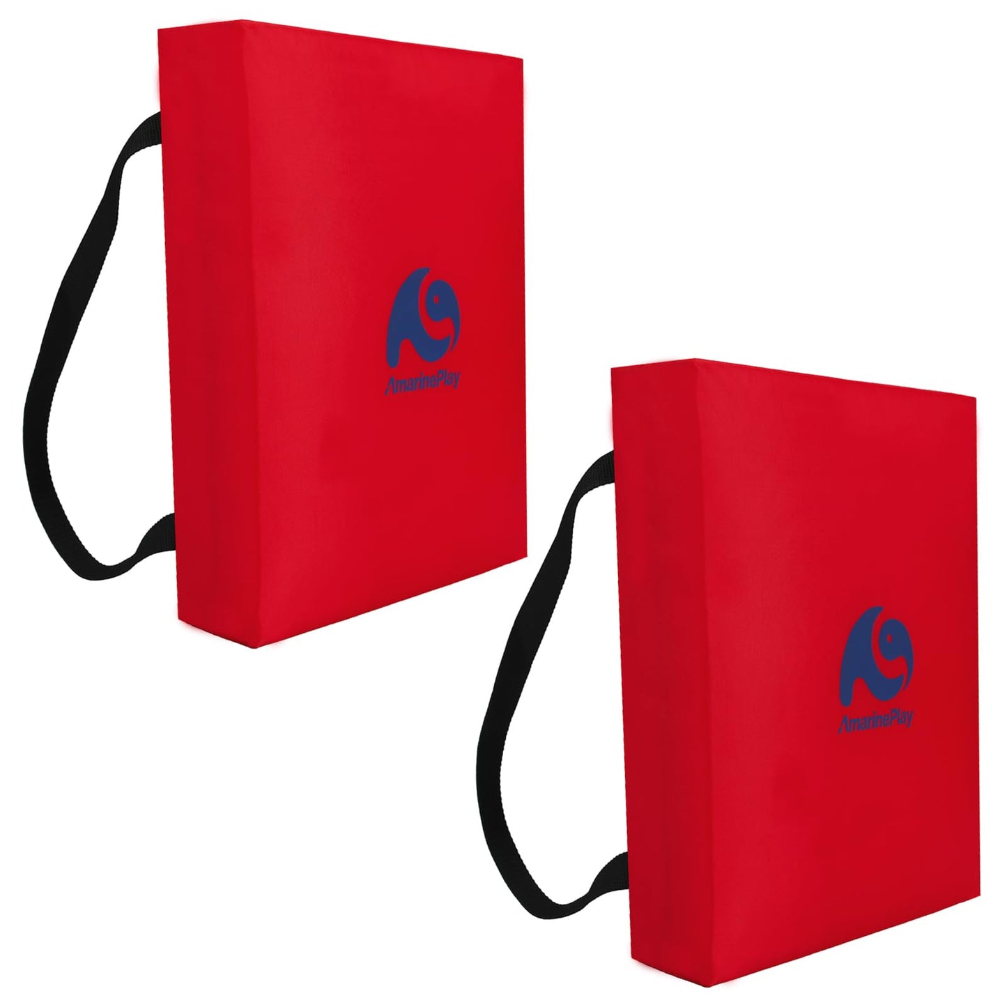 2 Pack Throwable Flotation Cushion, USCG Approved Type IV PFD Boat Throw Seat Cushion Life Preserver