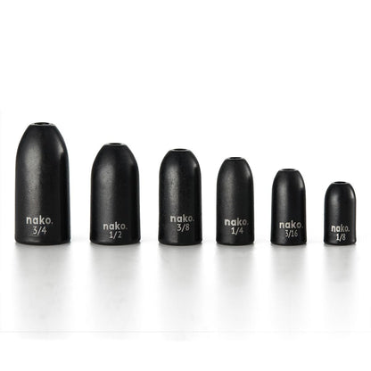 Nako Tungsten Bullet Weights for Fishing