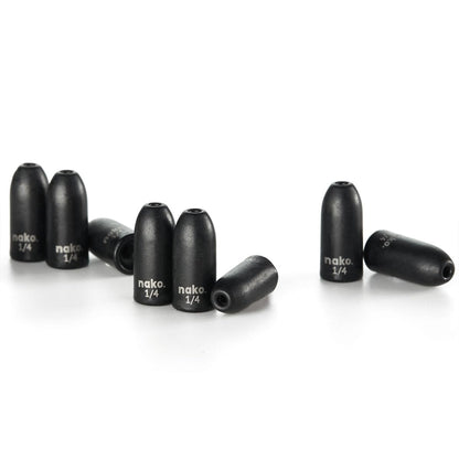 Nako Tungsten Bullet Weights for Fishing