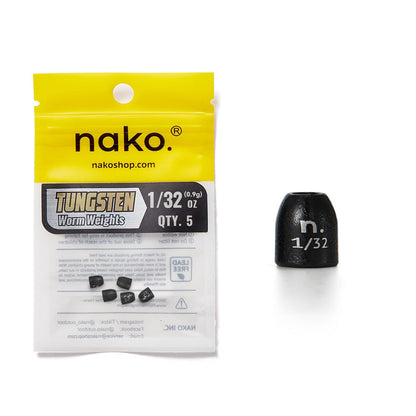 Nako Tungsten Bullet Weights for Fishing