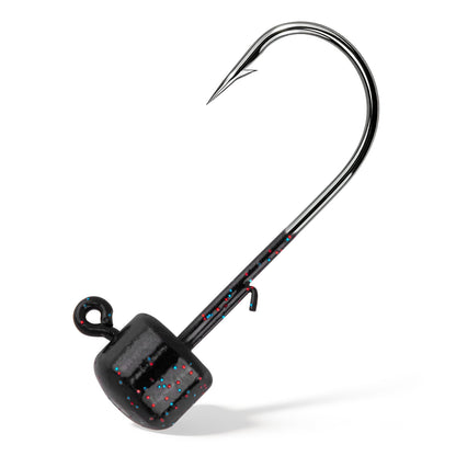 Dr.Fish 10 Pack Ned Rig Jig Heads Mushroom Finesse Jig Heads for Soft Lures Bass Fishing Hooks Swimbait Worms Trout Panfish Catfish Freshwater Fishing