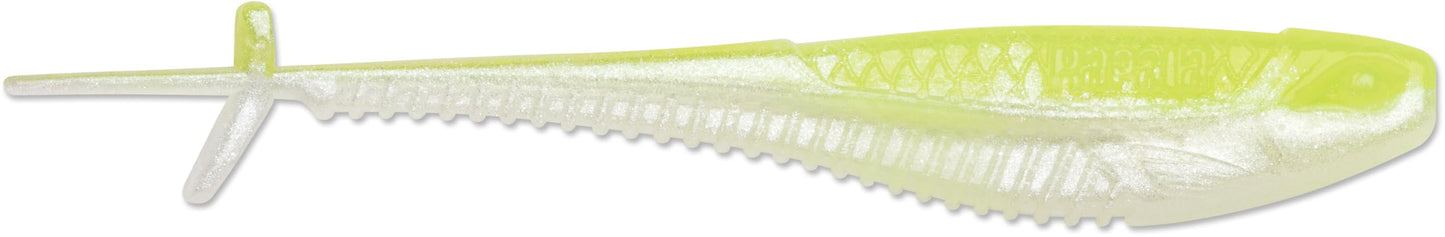 CrushCity Mooch Minnow Soft Plastic Minnow Bait, Natural Profile for Drop Shot, Jig Head & Multi-Species Fishing