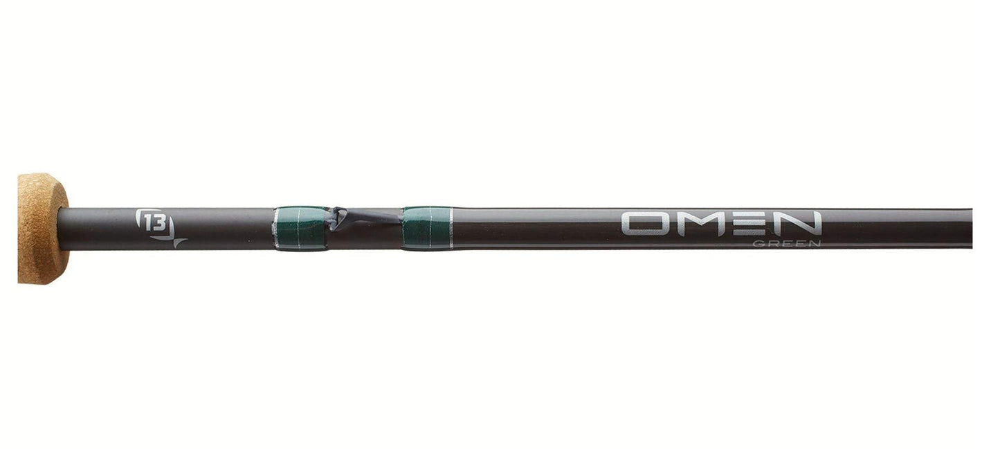 13 Fishing - Omen Green - Spinning Fishing Rods