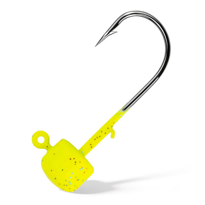 Dr.Fish 10 Pack Ned Rig Jig Heads Mushroom Finesse Jig Heads for Soft Lures Bass Fishing Hooks Swimbait Worms Trout Panfish Catfish Freshwater Fishing
