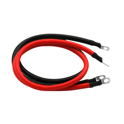 2 AWG Gauge Battery Cables Set with Terminals