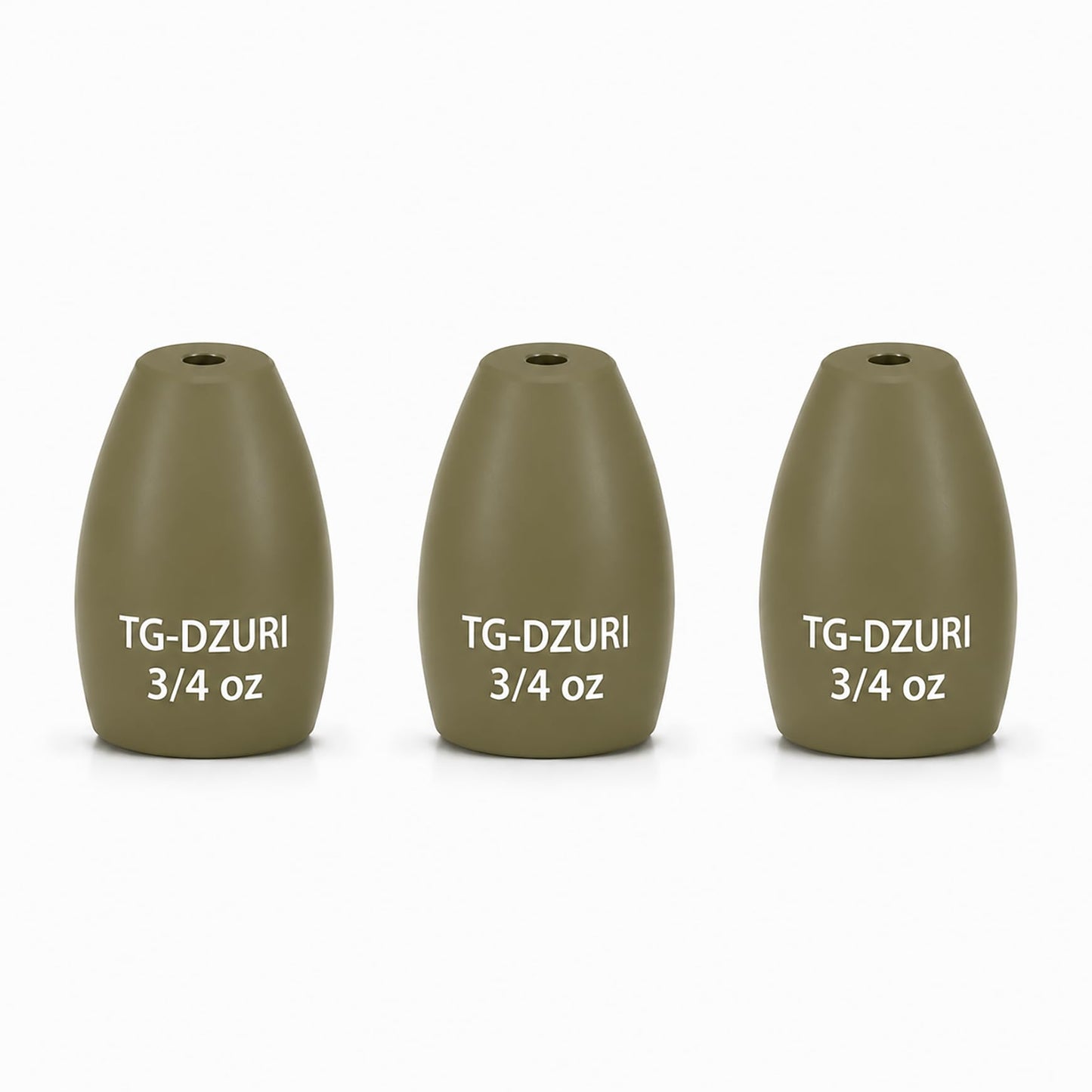 Tungsten Flipping Weights for Bass Fishing