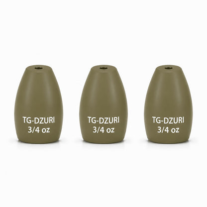 Tungsten Flipping Weights for Bass Fishing