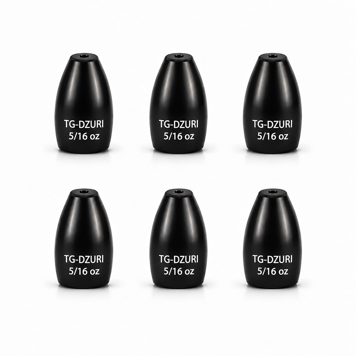 Tungsten Flipping Weights for Bass Fishing