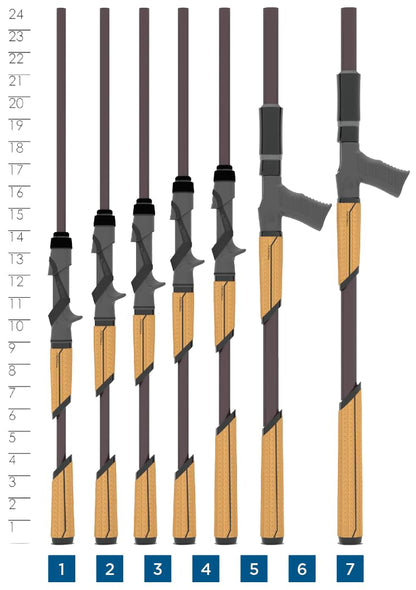 St. Croix Rods Mojo Bass Casting Rod, Premium Quality Casting Rod, Made in The USA
