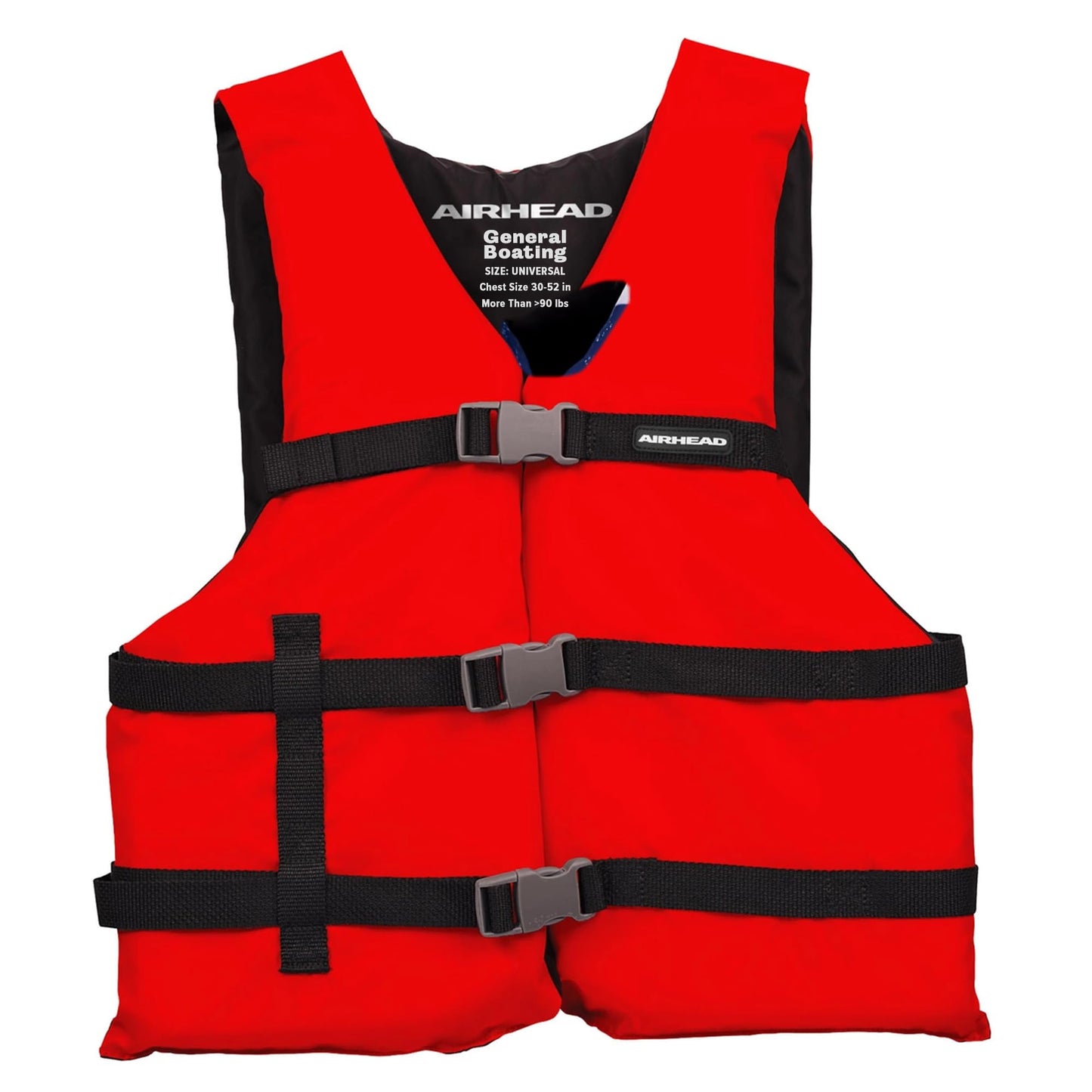 Airhead General Purpose Life Jacket for Adults & Kids - US Coast Guard Approved Life Vest