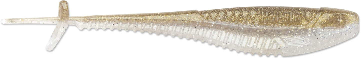 CrushCity Mooch Minnow Soft Plastic Minnow Bait, Natural Profile for Drop Shot, Jig Head & Multi-Species Fishing