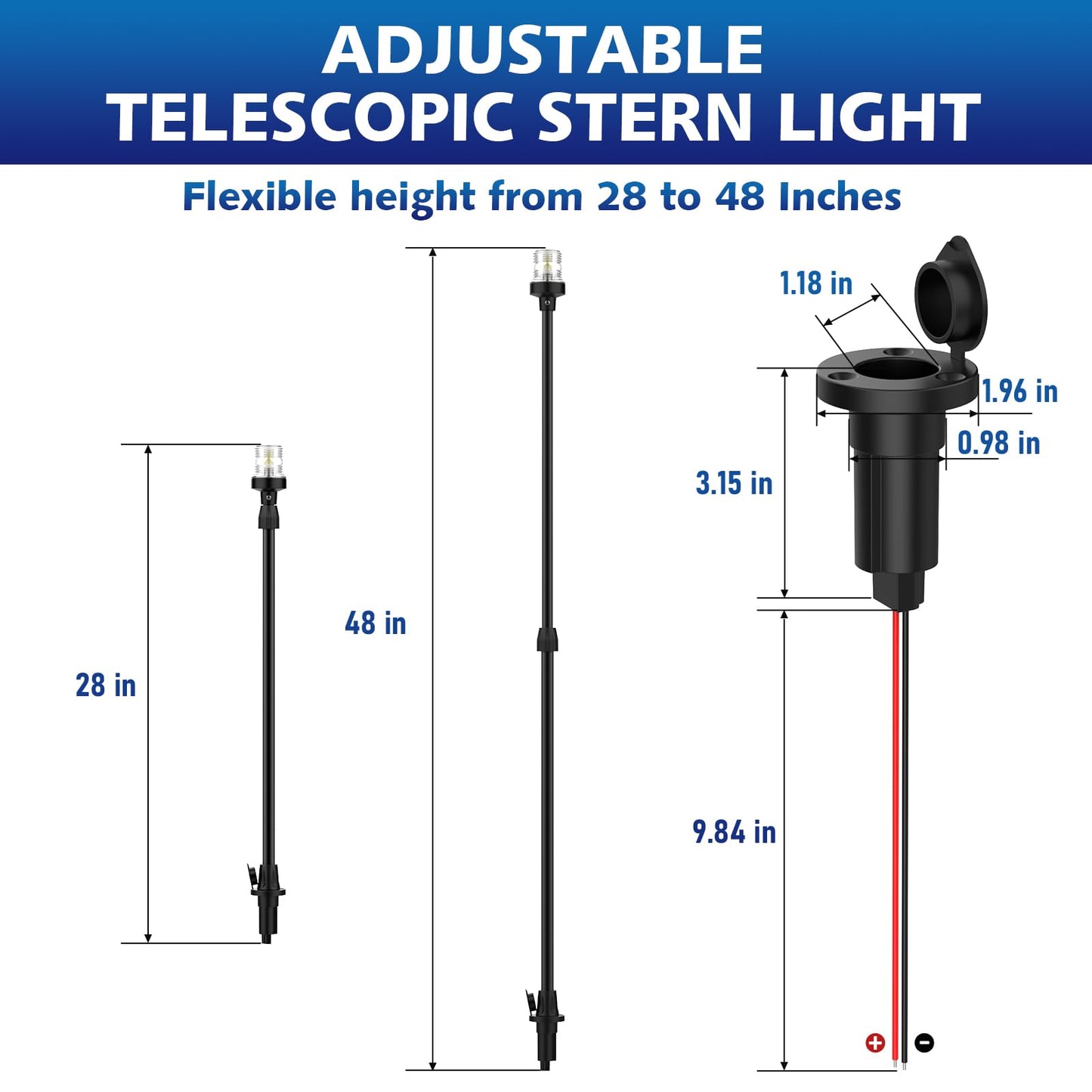 Boat Stern Light Anchor Light