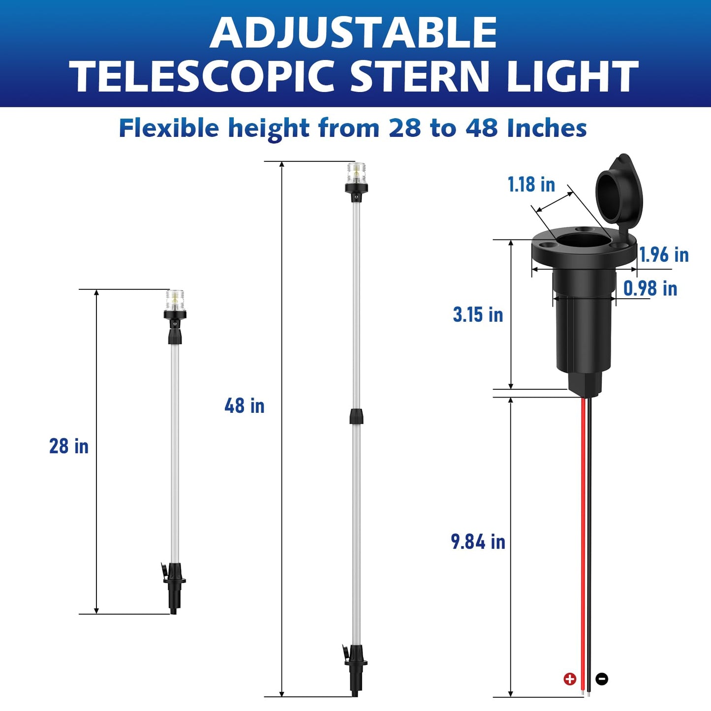 Boat Stern Light Anchor Light