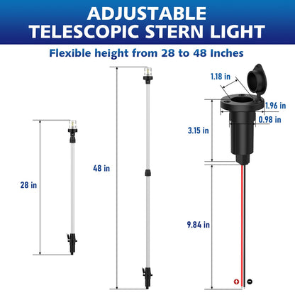 Boat Stern Light Anchor Light