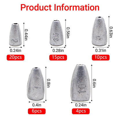 Lead Fishing Weight Sinkers
