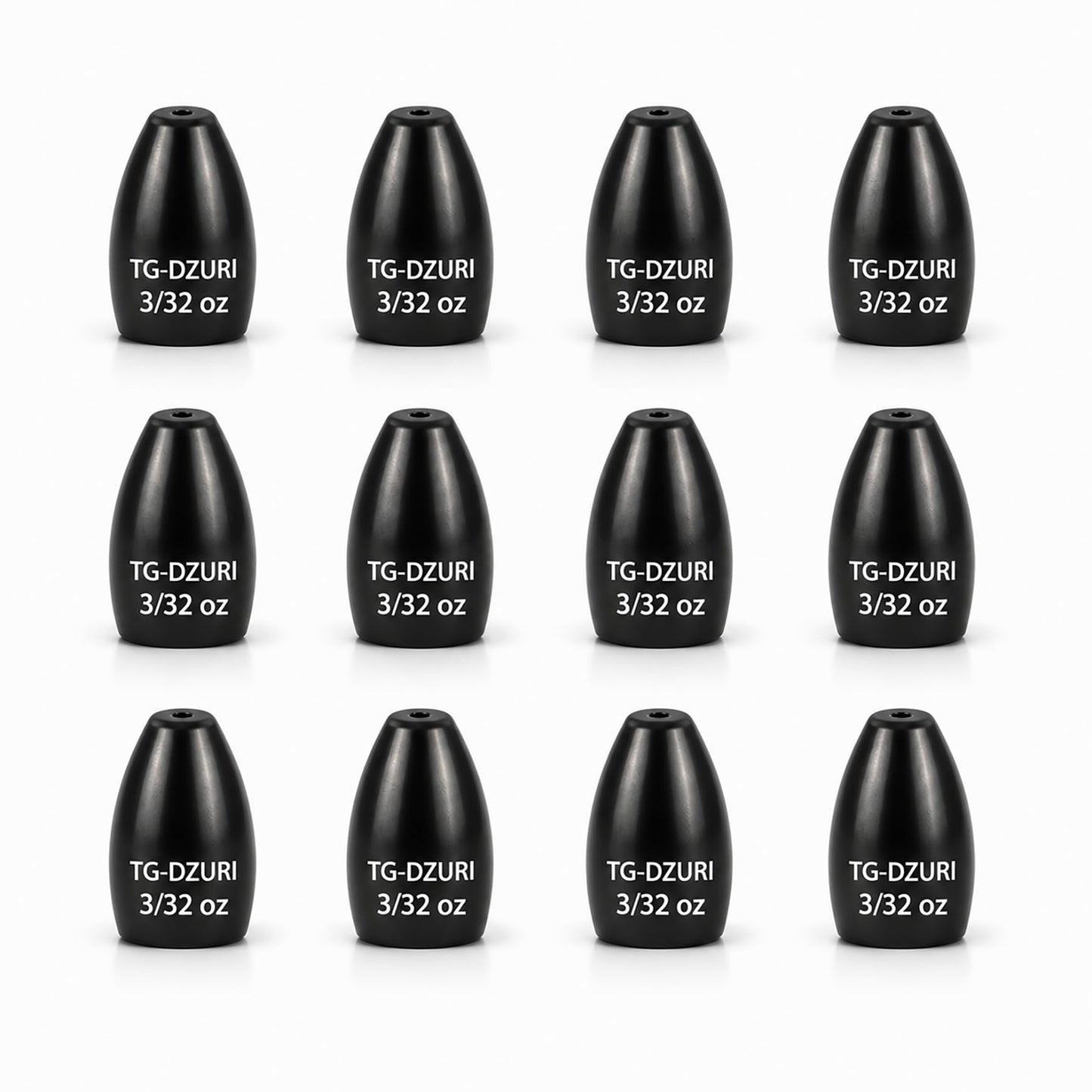 Tungsten Flipping Weights for Bass Fishing
