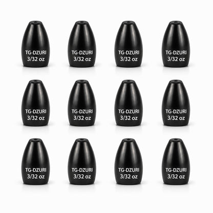 Tungsten Flipping Weights for Bass Fishing