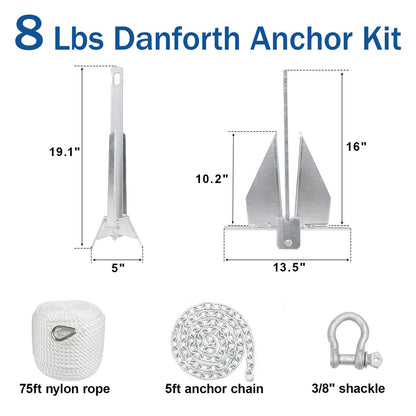 Heavy Duty Boat Anchor Kit