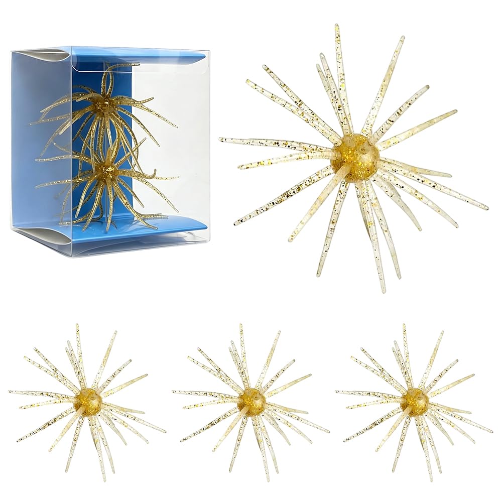 Simulation Sea Urchin Bait, 2026 Upgraded Sea Urchin Shape Fishing Lure, Versatile Soft Bait for Bass Fishing, Durable TPR Material Swimbait for Lake Fishing