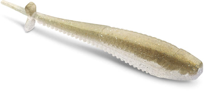 CrushCity Mooch Minnow Soft Plastic Minnow Bait, Natural Profile for Drop Shot, Jig Head & Multi-Species Fishing