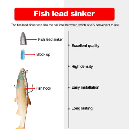 Lead Fishing Weight Sinkers
