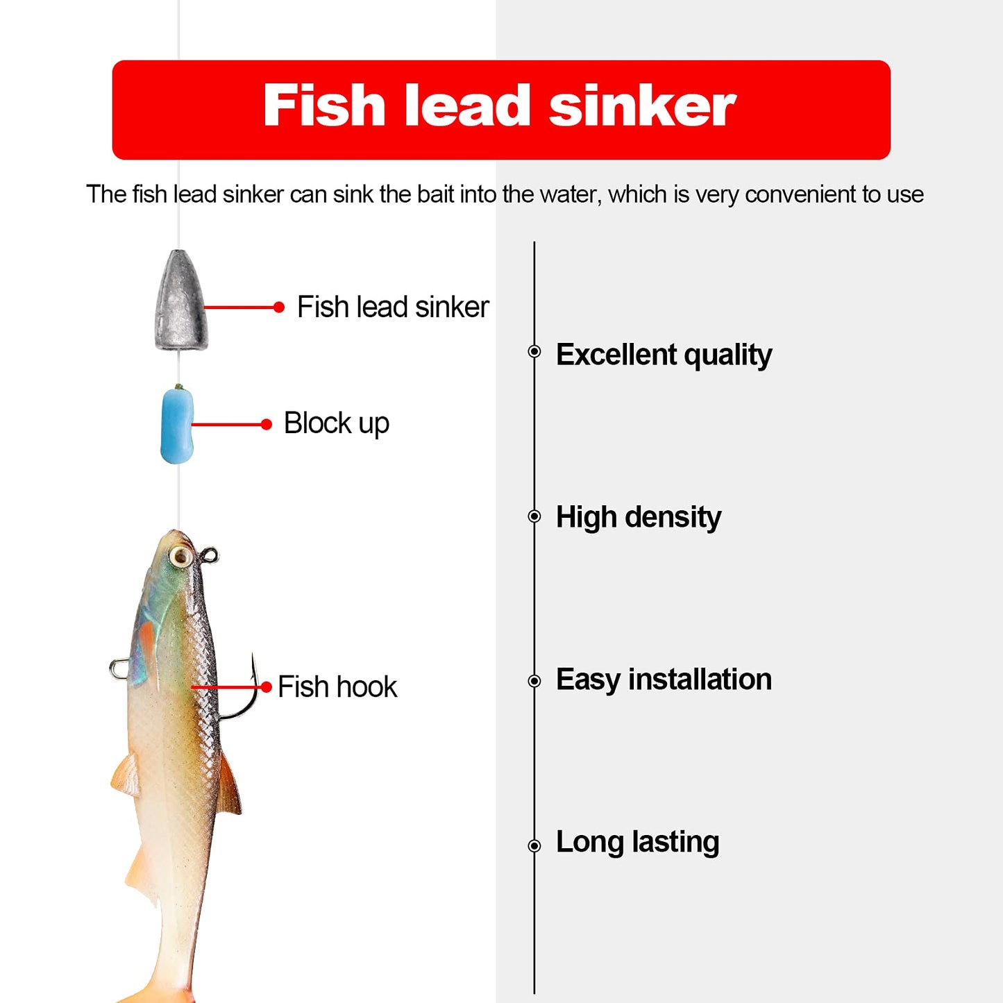 Lead Fishing Weight Sinkers