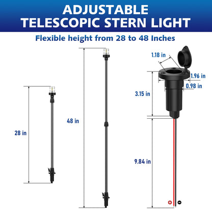 Boat Stern Light Anchor Light