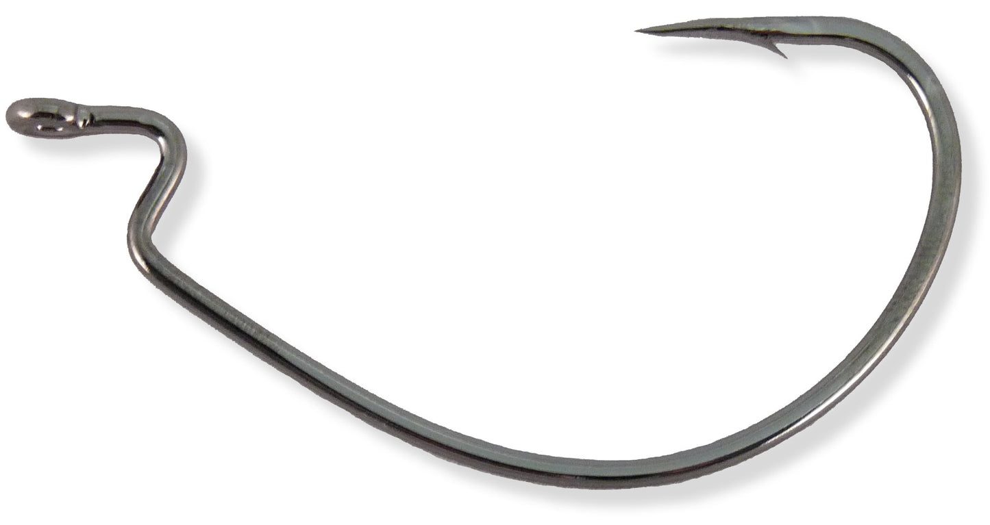 Owner 5139 Wide Gap Plus 3X Strong Black Chrome Cutting Point Hook