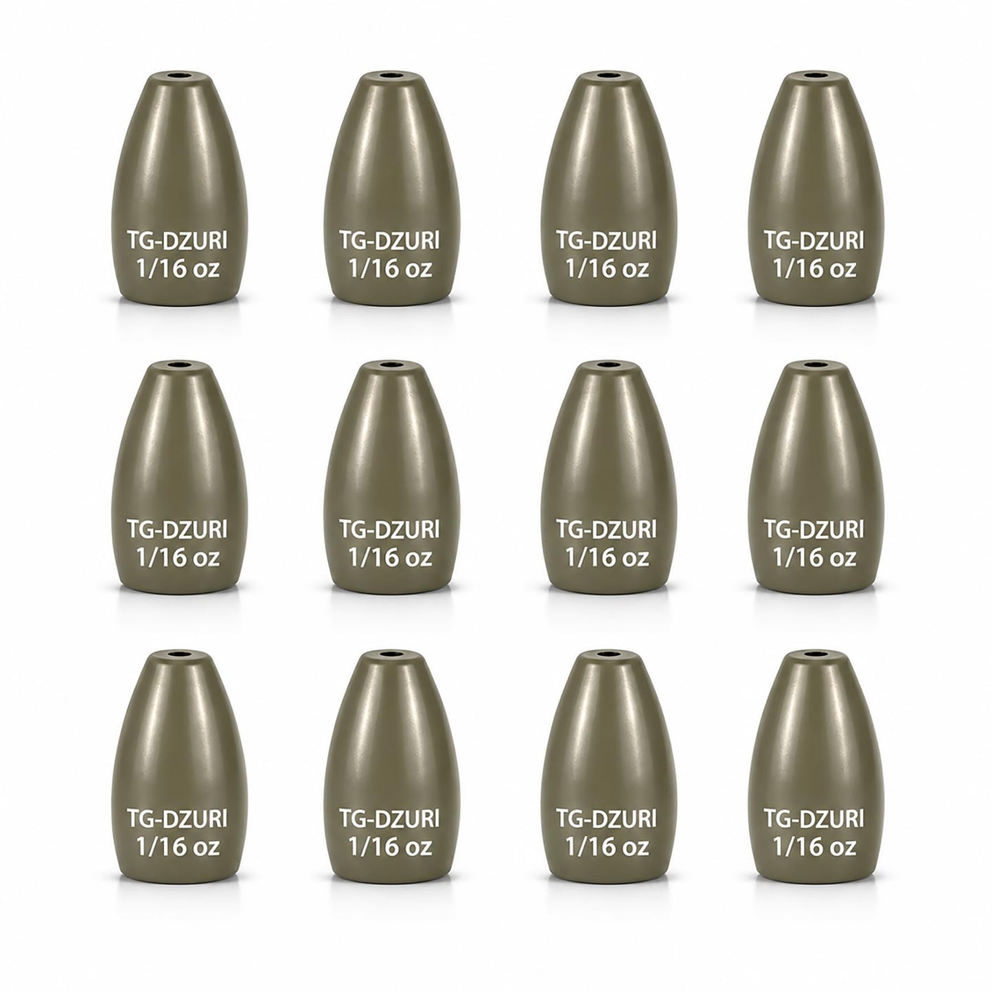 Tungsten Flipping Weights for Bass Fishing