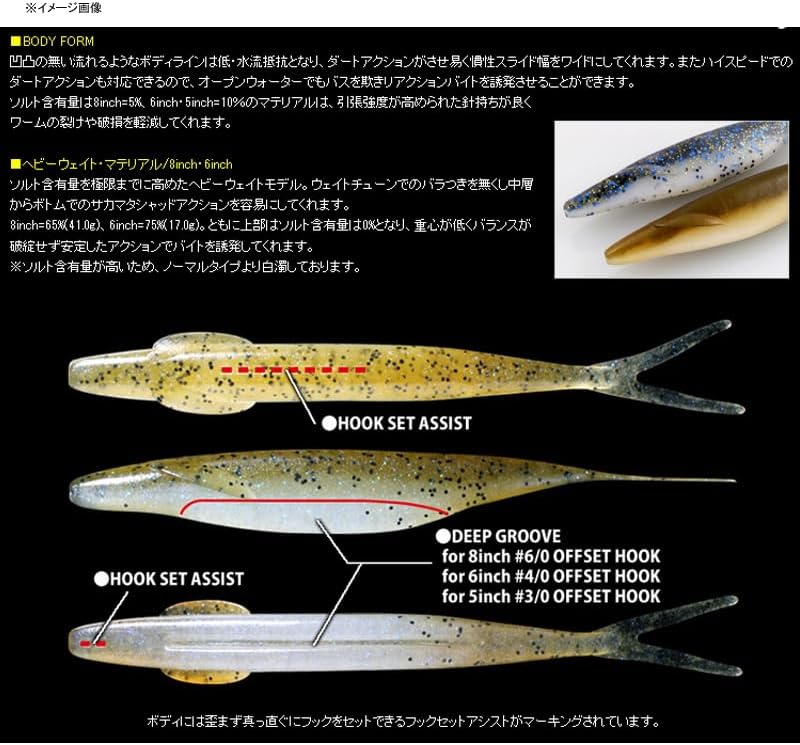 Deps Sakamata Shad – Ultimate Soft Jerkbait for Aggressive Strikes
