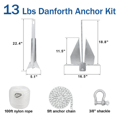 Heavy Duty Boat Anchor Kit