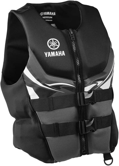 Yamaha Motor Corp. Men's Neoprene Two-Buckle PFD Life Jacket Vest