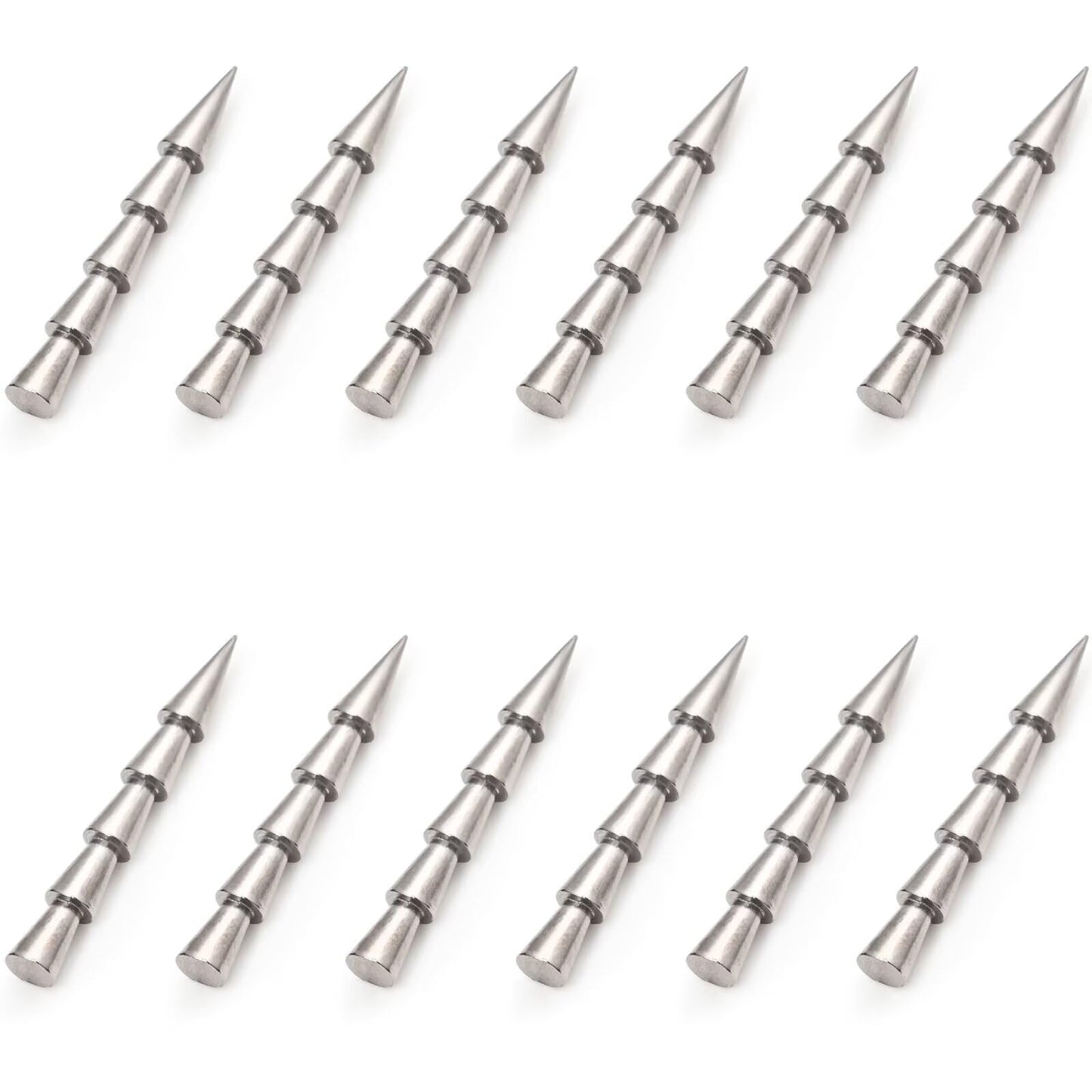 12/20pcs Tungsten Nail Weights for Neko Wacky Rig Fishing