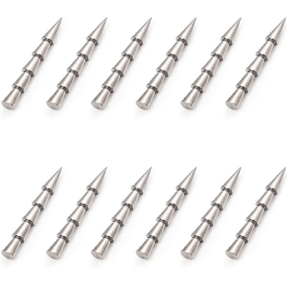 12/20pcs Tungsten Nail Weights for Neko Wacky Rig Fishing
