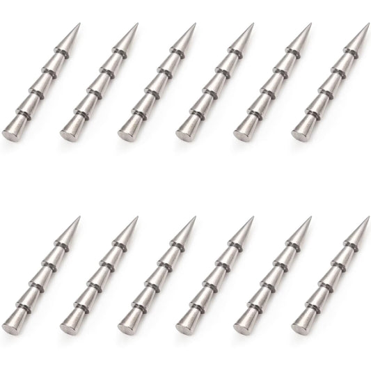 12/20pcs Tungsten Nail Weights for Neko Wacky Rig Fishing