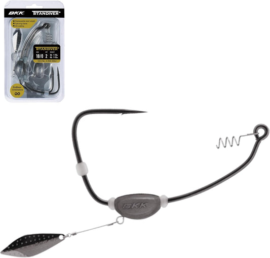 BKK TITANDIVER+ Soft Plastic Hook