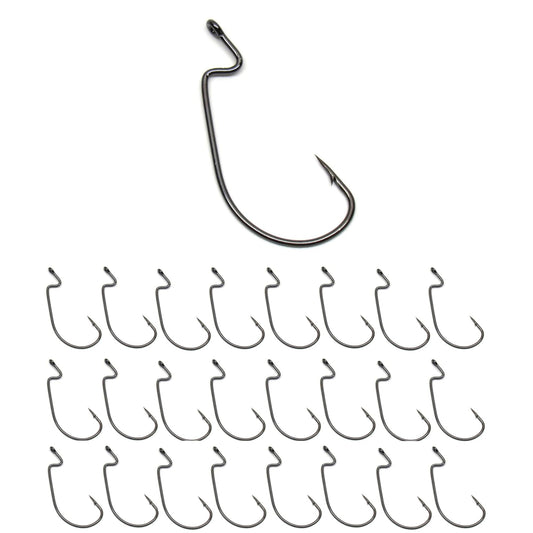 Reaction Tackle Offset EWG Worm Hooks