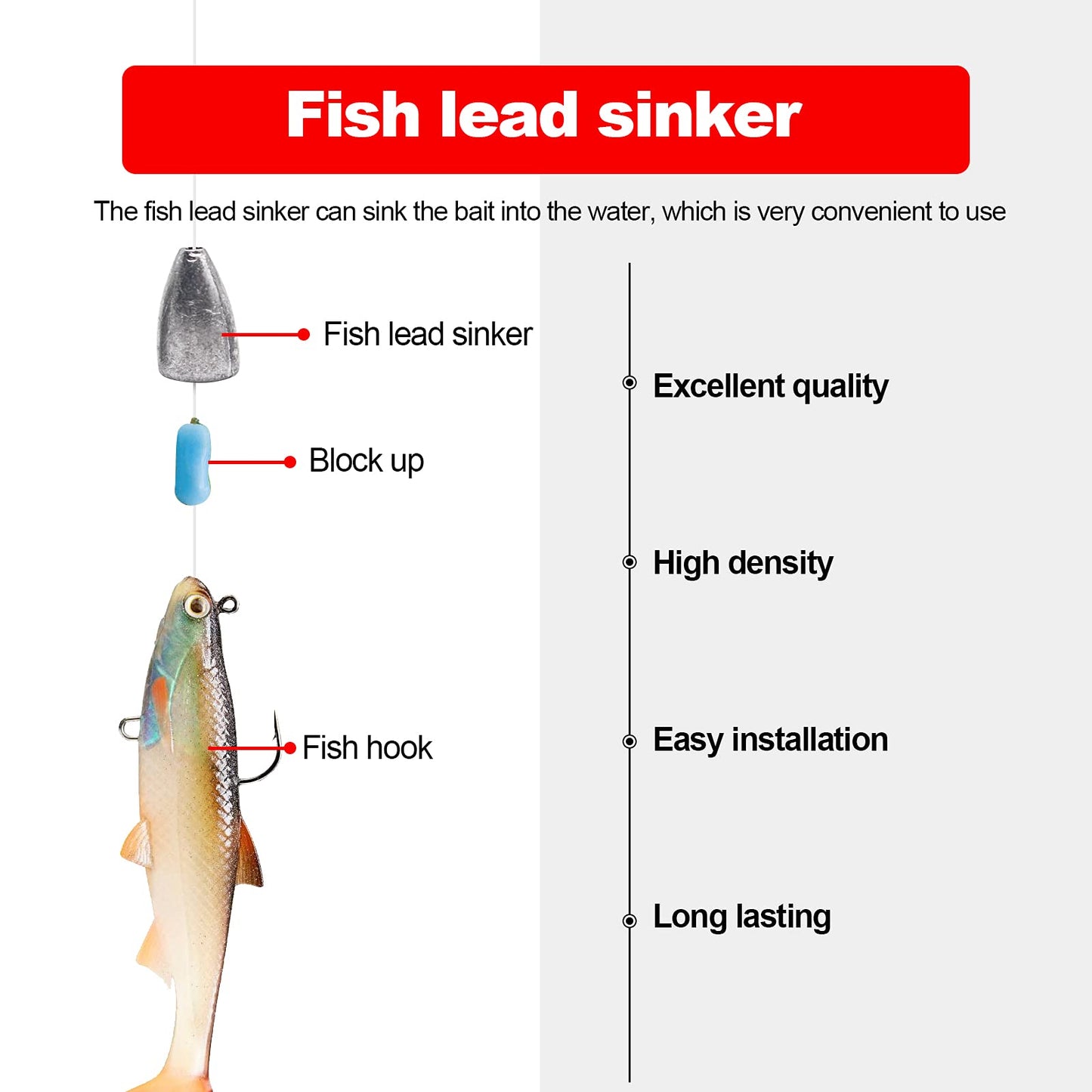 Lead Fishing Weight Sinkers